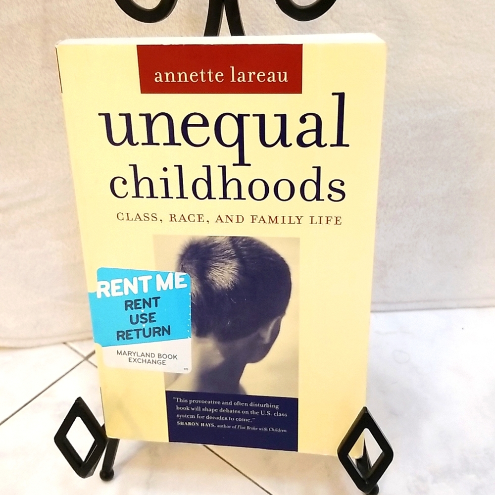 Book:Unequal Childhoods- Class,Race,and Family Life